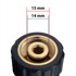 ROSFIX Adapter M22, 14 mm, brza spojka 3/8", mesingani